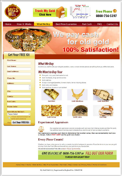 My Gold Sold What We Buy Page